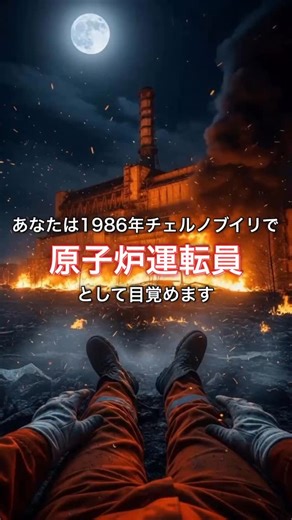 摩訶不思議な世界POV | あなたは1986年、チェルノブイリ原子力発電所で原子炉運転員として目覚めます。 . 警報が鳴り響く制御室。 計器は異常を示し、冷却系統は限界に近い。 . 目に見えない放射線、止まらない緊張、瞬間の判断が未来を左右する。 .... | Instagram