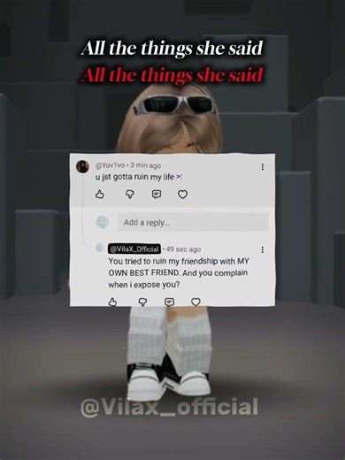 is this.. NOT ENOUGH? ‪@Veeronicaaaaaaaa‬ #trending #roblox #vent#rblx#expose #viral #robloxfunny