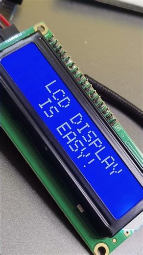 Printing Text Message on Lcd display