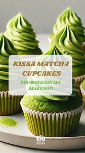 27 reactions | Kennst Du schon Matcha Cupcakes? Perfekt für die Adventzeit ✨ Check das Rezept auf unserer KISSA Webiste aus. Link in der Bio! #cupcakes #advent #backen #matchacupcakes #matcha | KISSA Tea | Facebook