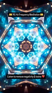 3.6K views · 145 reactions | 741 Hz Frequency Meditation 爐 This Solfeggio frequency is known to help remove negativity & toxins instantly ❤️ Listen for deep relaxation & better sleep  #meditation #meditationmusic #mentalhealth #solfeggiofrequencies #frequency #solfeggio #brainwaves #soundtherapy #741hz | 5D Waves | Facebook