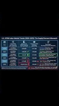 5 years Data: H1b Visa, STEM jobs in USA, College graduates