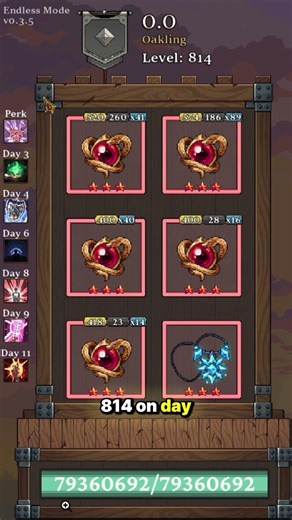 Oaken Tower World Record - Max HP 👀 #oakentower