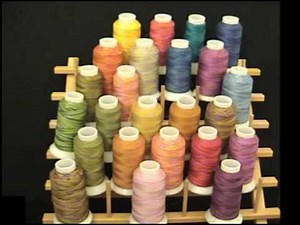 How to Thread paint with embroidery