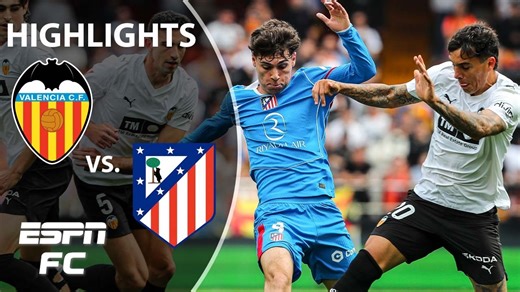 Valencia vs. Atletico Madrid | LALIGA Highlights | ESPN FC