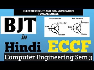 BJT ( Bipolar Junction Transistor ) Full Basic Concept in Hindi | ECCF Lectures