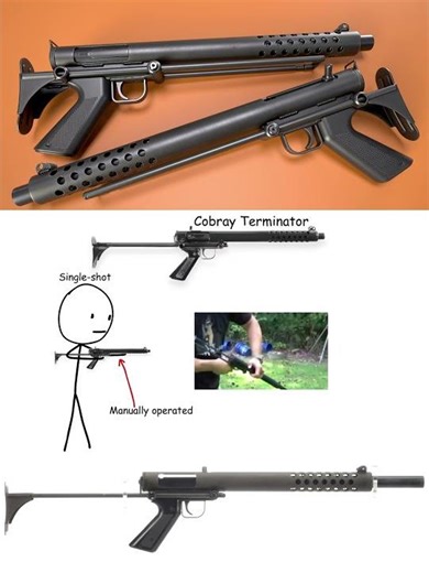 The craziest shotgun ever - Cobray
