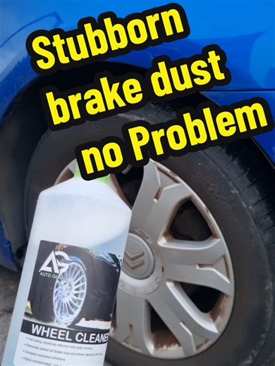 Effective Wheel Cleaner for Tough Brake Dust