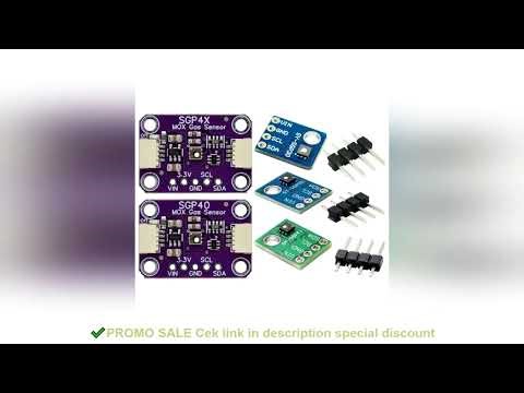 SGP41 SGP40 SGP30 Air Quality Sensor Digital TVOC Detection Chip Compatible for Arduino Demo Board