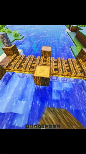 Minecraft Mini Bridge 🤯 #minecraft #shorts