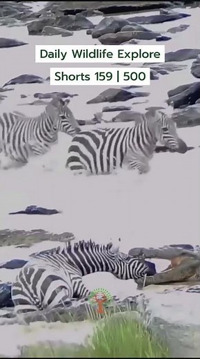 Crocodile vs Zebra: The Ultimate Survival Test!