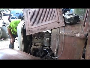 1929 Willys Whippet First Start In Almost 4 Decades