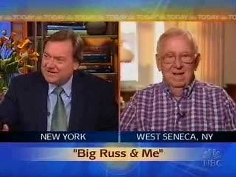 TIM RUSSERT Tim & dad "BIG RUSS" TODAY SHOW (2004)