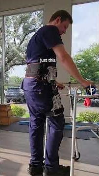 Had a recent surgery? Here's how to use a hip brace. (Post Surgery Walker Tutorial)