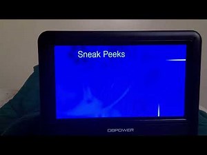 Sneak Peeks menu from Dark Water Theatrical Fullscreen and Unrated Widescreen DVDs