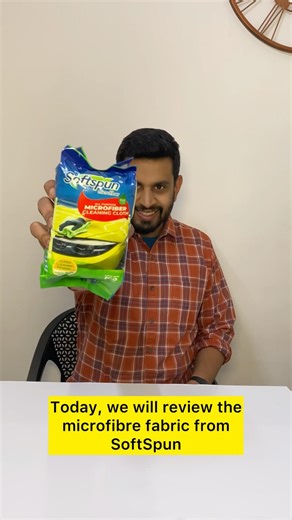 Stop Using Old Rags! I 340 GSM Multipurpose Cleaning Towel I Pack of 4