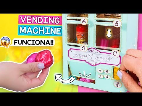 Make a VENDING MACHINE! *IT WORKS!* ✎ Craftingeek