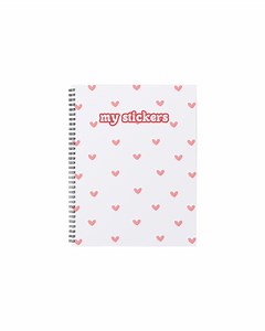 Reusable Sticker Book Pink, Sticker Album Reusable, Sticker Storage Book, Sticker Collection Book, Sticker Release Notebook, Sticker Keeper - Etsy Canada