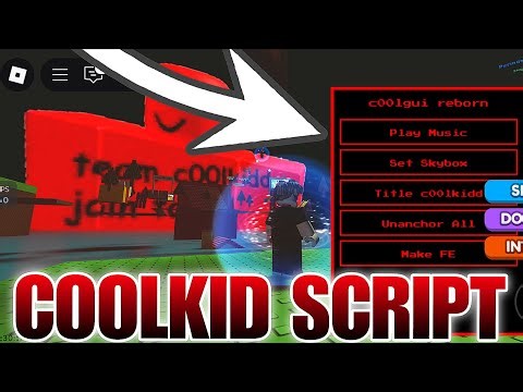 Coolkid reborn FE script | Pastebin 100%