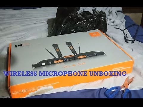 WIRELESS MIC UNBOXING | JBL VM500 |