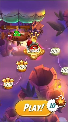 Ready for level 2000? (Angry Birds 2) #angrybirds2 #shorts