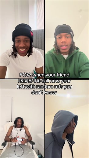 POV: When Your Friend Leaves the Call