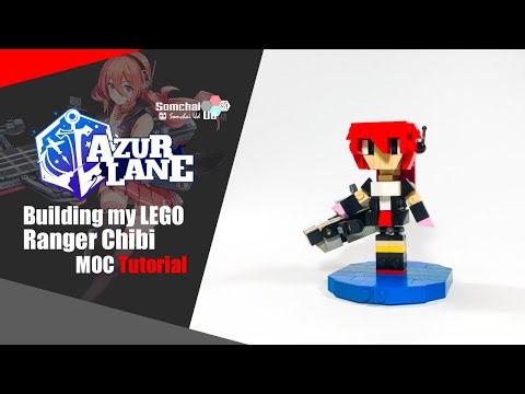LEGO Azur Lane Ranger Chibi MOC Tutorial | Somchai Ud