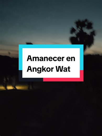 Amanecer en Angkor Wat! #fyp #travel #angkor_wat_of_cambodia_🇰🇭♥ #sunrise #viajes
