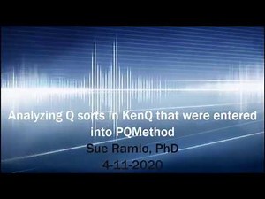 Using KenQ to analyze sorts from PQmethod
