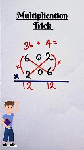 Fast Multiplication Trick! 😱 Fun Math Tricks You’ll Wish You Knew #shorts #math #mathisfun