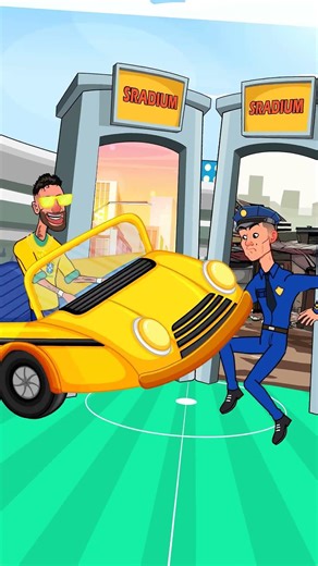 POV Rich or Poor: Helping Ronaldo Police Make the Right Decision #ronaldo #football #shorts