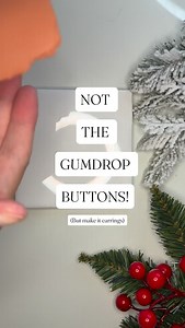 The second I made them: NOT THE GUMDROP BUTTONS! (Shrek fans, rise 😅 🙇‍♀️) If you didn’t immediately say this in THE voice… we can’t be friends. Gingerbread studs are here they’re kinda iconic. 🍪🤎 Available now! Link in bio or comment “Gingerbread” and I’ll send you the link 🤎🍪 #handmadeearrings #holidayearrings #gingerbreadearrings #christmasjewelry #shrekfans #smallbusinesslove #shopsmallthisseason #handcraftedjewelry #festivestyle #earringsoftheday #bohostyle #makersgonnamake #supportha