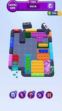 Color Block Jam Level 699 Walkthrough / Solution