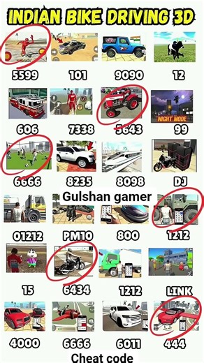Real code 💥 Indian bike driving 3d all new cheat code update + plugin cheat code