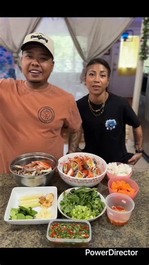 We’re making lobster and crab soup yafeee sooo good yafeee #yafeee #curlyandvicky #couplegoals | Curly Krauch