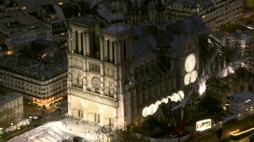 Notre Dame Cathedral reopens in Paris five years after fire
