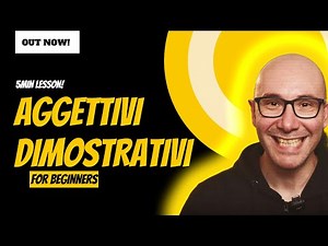 What's the Difference? Italian Demonstrative Adjectives: Questo vs. Quello