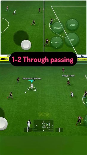 GDG on Instagram: "Tutorial 1-2 pass and forward #efootball"