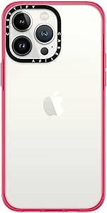 CASETiFY Compact iPhone 14 Pro Max Case [2X Military Grade Drop Tested / 4ft Drop Protection] - Hot Pink