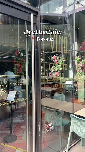 Things to do in Toronto | 📍Oretta Cafe