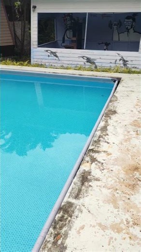 ติดตั้งสระว่ายน้ำ Intex 32 ฟุต ให้กับรีสอร์ทที่เกาะช้างครับ #สระว่ายน้ำสำเร็จรูป #pool #intexpool