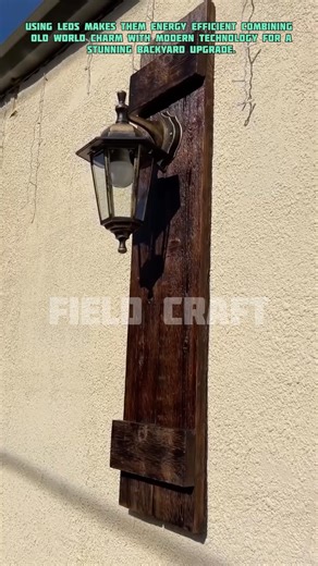 DIY Rustic Wall Lanterns
