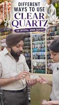 Different Ways to Use Clear Quartz | Clear Quartz Stone Benefits | Clear quartz Uses #shorts