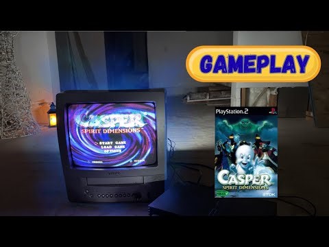 Casper Spirit Dimensions PS2 Gameplay at Abandoned Mansion
