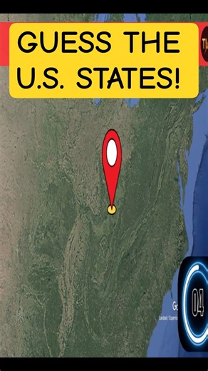 Guess the U.S. states without references! (Google Earth Quiz) Level HARD