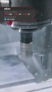 High Feed Milling with Shars - Indexable Milling Cutting Head ENMX Insert