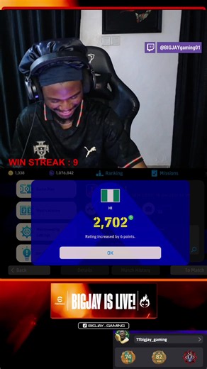 Last match to 2700 Rating in DIV 1 #efootball #efootball2026 #efootballmobile #livehighlights