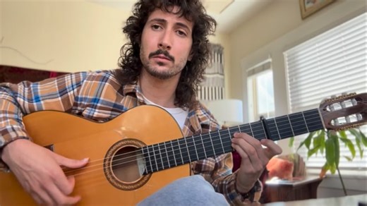 Jesse Torre on Instagram: "Playing the game 🎶🌞 🎸 #buleria #guitar #flamenco #art #guitarra"