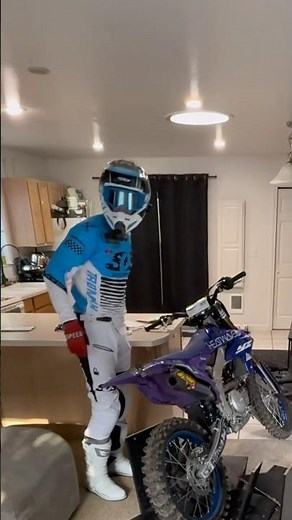 Dirt bike in House goes Horribly wrong