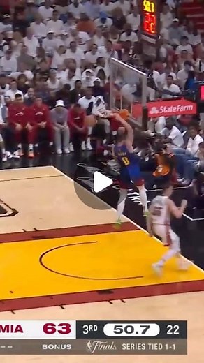 NBA on Instagram: "@christianxbraun punches it home off the steal on ABC!"